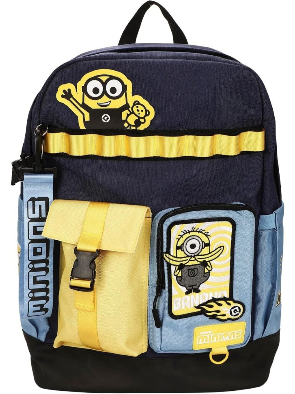Navy Minions Character Art 18.5" Adult Utility Backpack - Stylish & Functional